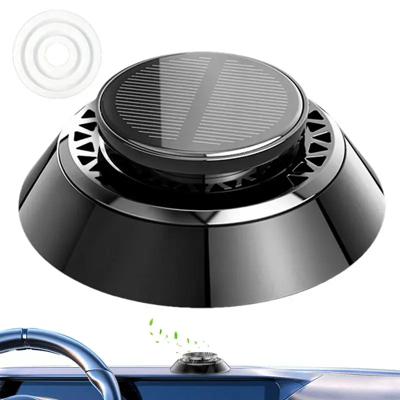 Solar Car Air Freshener Car Interior Decoration Long-lasting Solar Powered Perfume Diffuser Decoration Car Interior Accessories