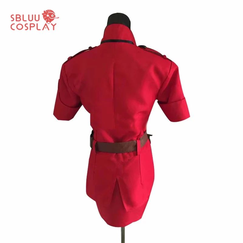 Anime Hellsing Herushingu Seras Victoria Red Cosplay Costume with Socks Custom Made Any Size