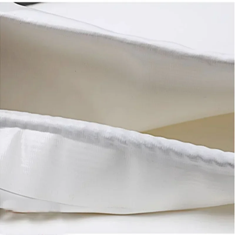【From China】2mx6m Heavy D-uty PVC Tarpaulin White 500 GSM Knife Fabric Cloth Tent Canopy Waterproof Rainproof Awnings for Truck