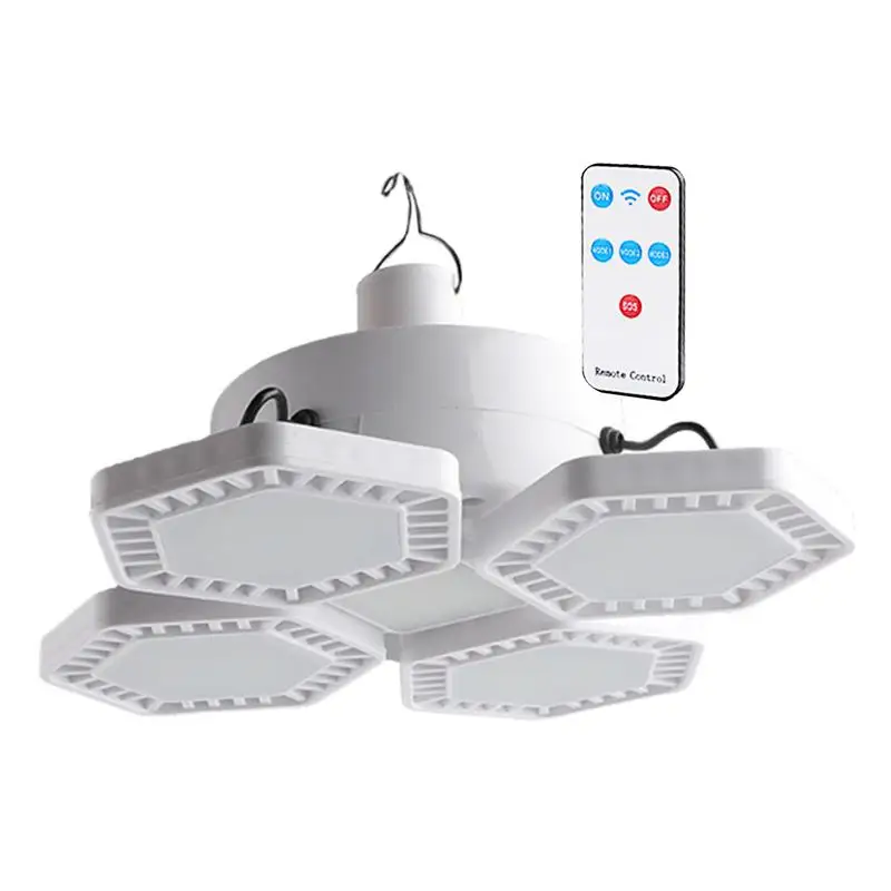 

Solar Camping Lights Solar USB Charging Camping Lights Remote Control Illumination Lamp With 5 Modes For Garden Fishing Barbecue