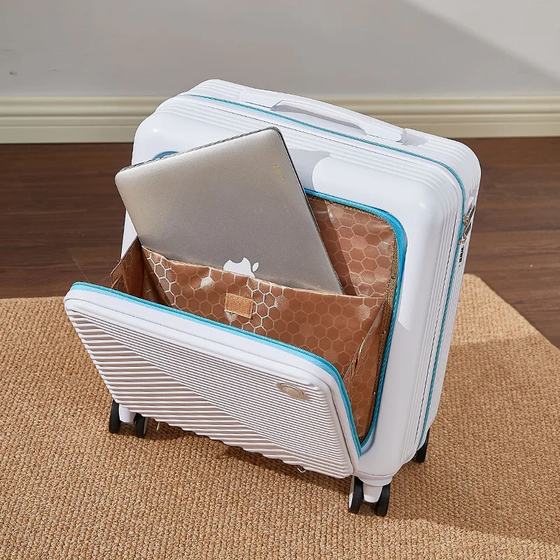 New Small Luggage Case Password Box Suitcase High-value Travel Boarding Box