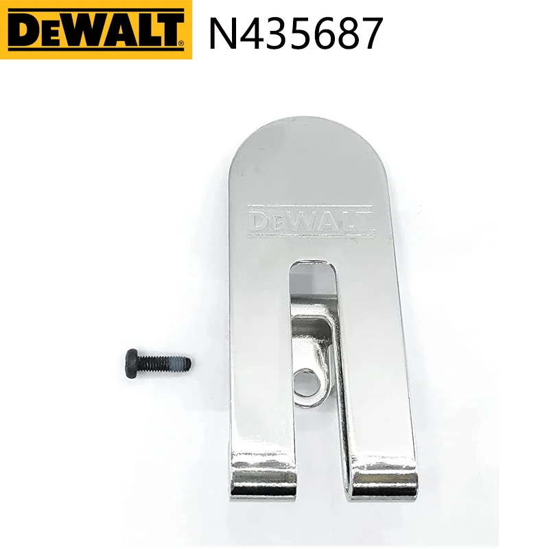 DEWALT-Belt Gancho Clip Bit Kit para Drywall, chave de parafuso Gun, suporte fixo Buckle, Original, N435687, DCF620, DCF620B, DCF622, 1Pc