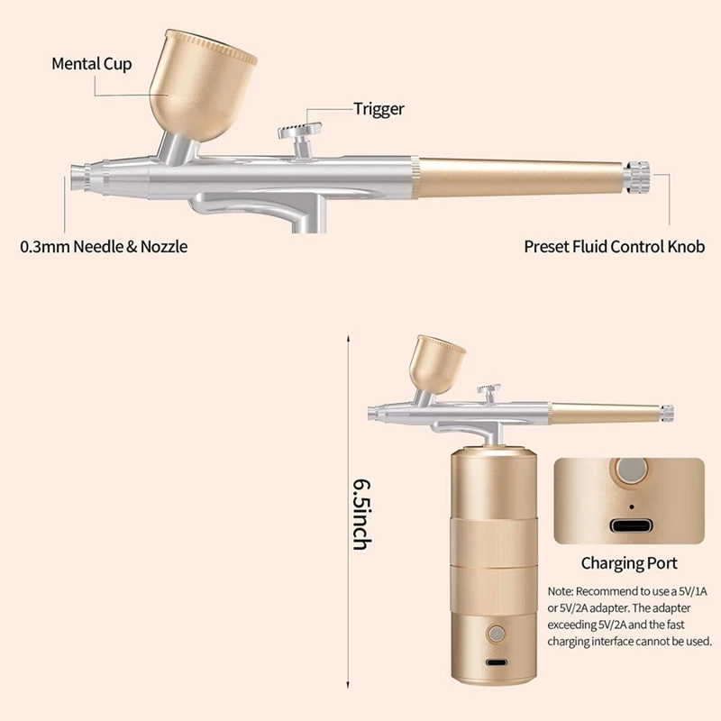 エアブラシキット,高圧,使いやすい,0.3mm
