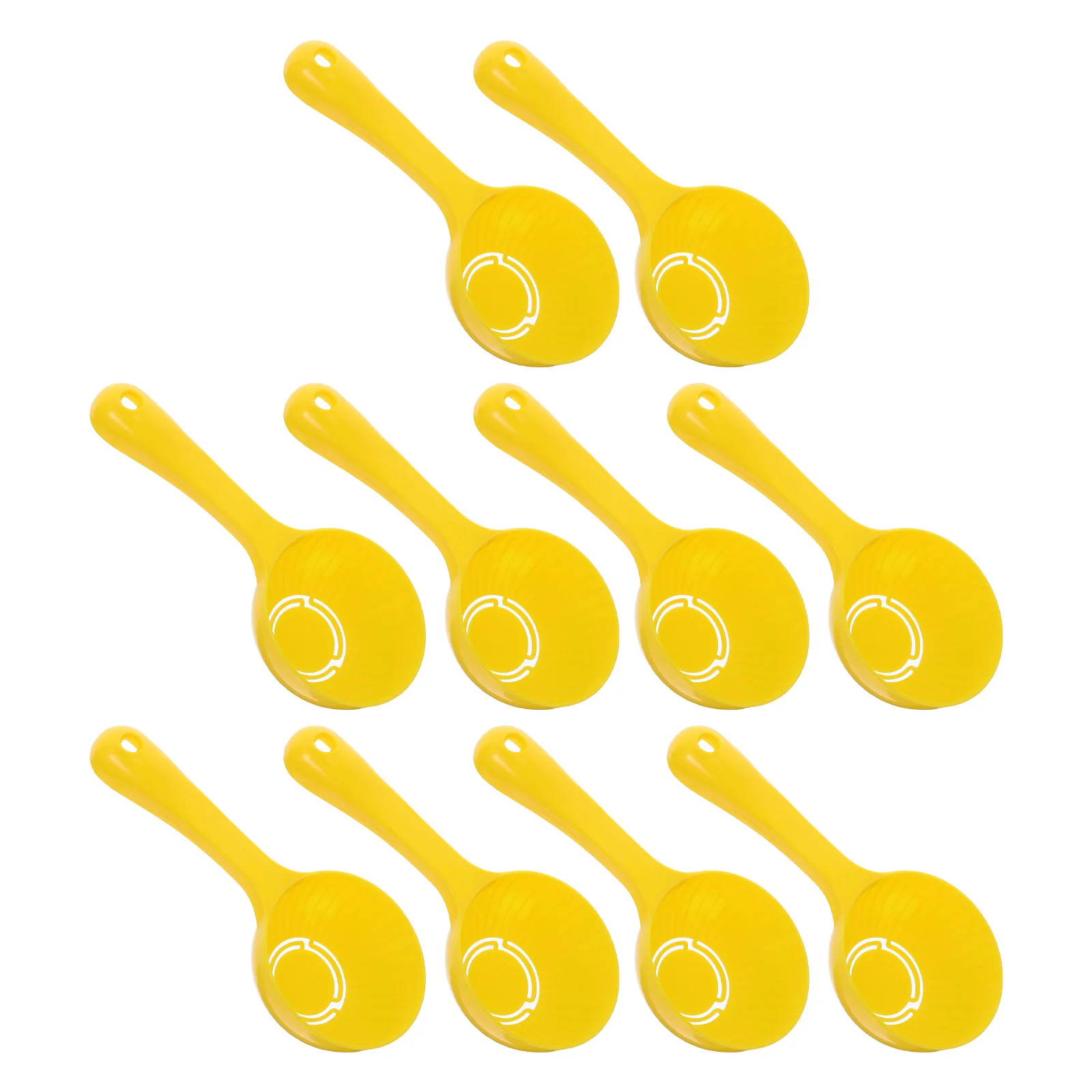 

10pcs Non-Stick Quantitative Rice Spoon Sushi Rice Paddle Scoop For Onigiri Making, Commercial Home Kitchen Use, Ergonomic