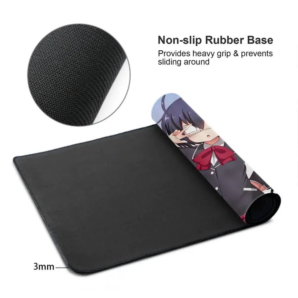 Takanashi Rikka Mouse Pad Keyboard Mousepad large 600X300 mm Desk Mat PC Gaming High definition printing Table pad