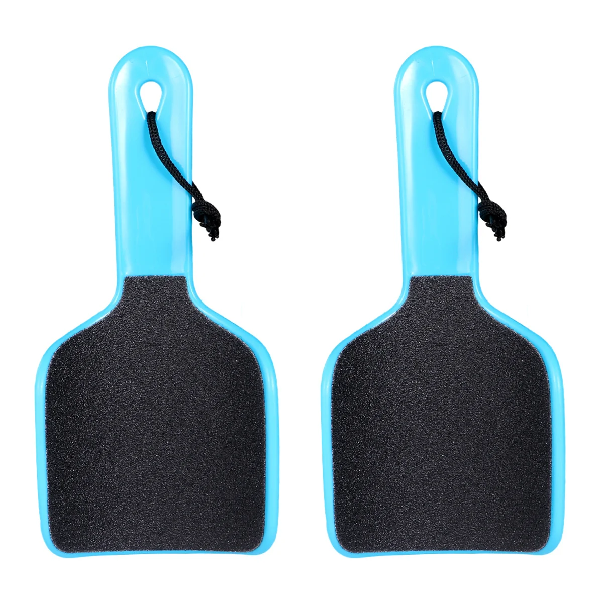 Râpe à pied à poignée ergonomique, 2 pièces, lime pour l'élimination des callosités et des peaux mortes, exfoliant à semelle lisse, fournitures de pédicure