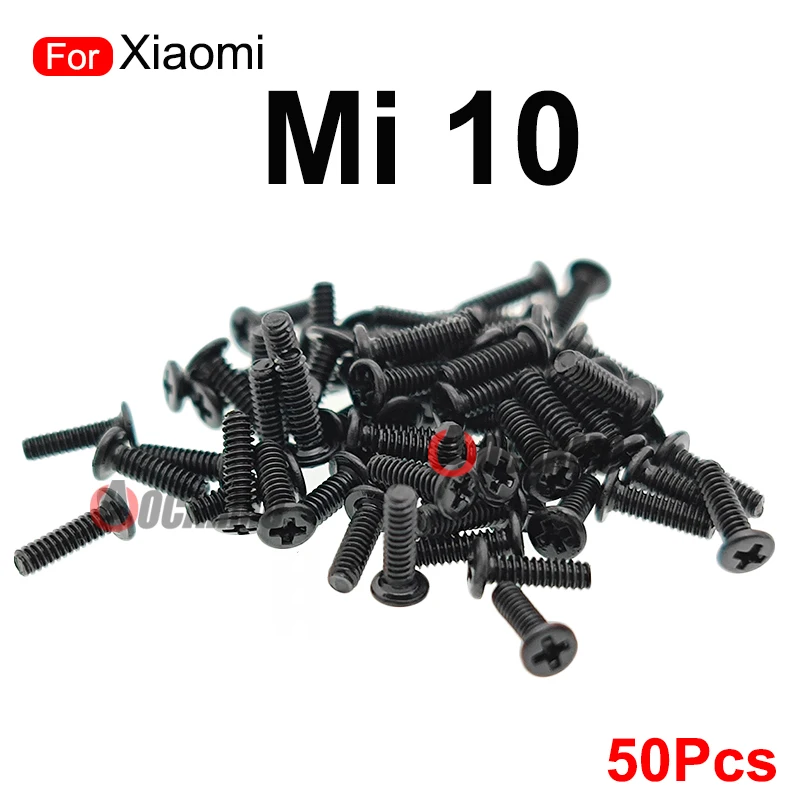 50Pcs/Lot Screw 1.4*4.5mm Middle Frame Motherboard Internal Screws For Xiaomi Mi 10 Replacement Part