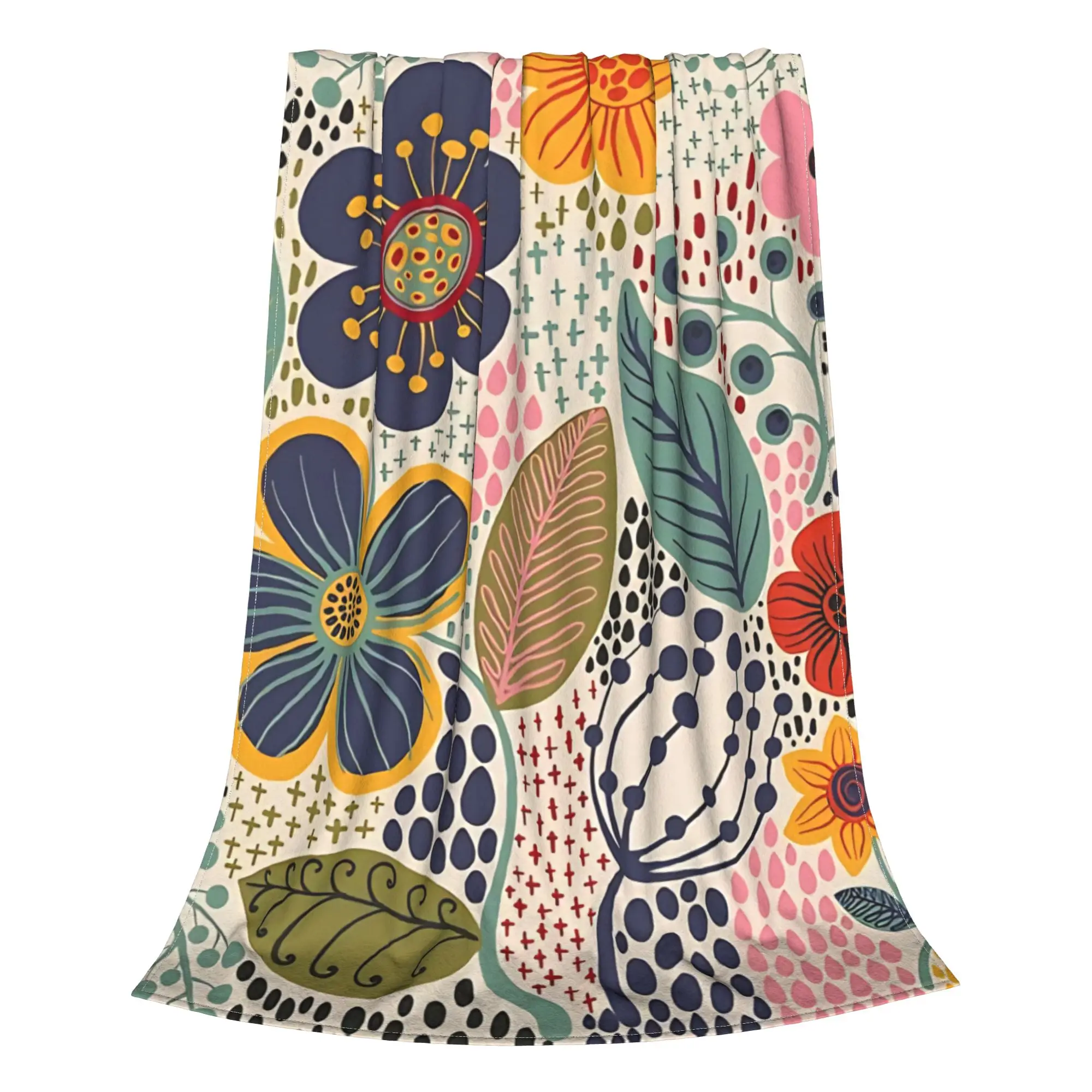 1PC Secret Garden Floral Home Room Decorations Winter Blankets For Adults Bedding Home Interior Sofa Knee