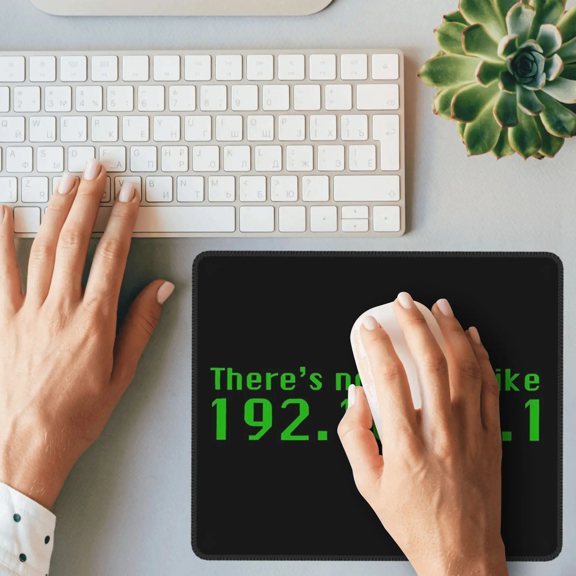 لا يوجد مكان مثل 192.168.0.1 لوحة الماوس لوحة المفاتيح الكمبيوتر ماوس حصيرة ألعاب الكمبيوتر المحمول مكتب حصيرة مكتب الملحقات الجدول الحصير