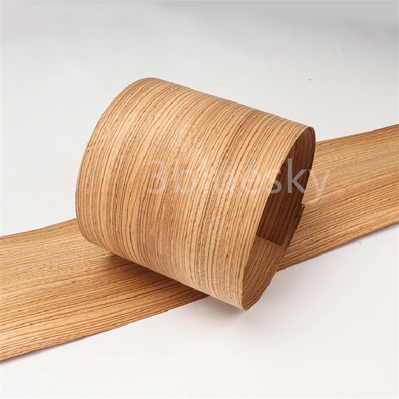 Natural Wood Veneer Zebra for Furniture about 20cm x 2.15m 0.5mm Q/C