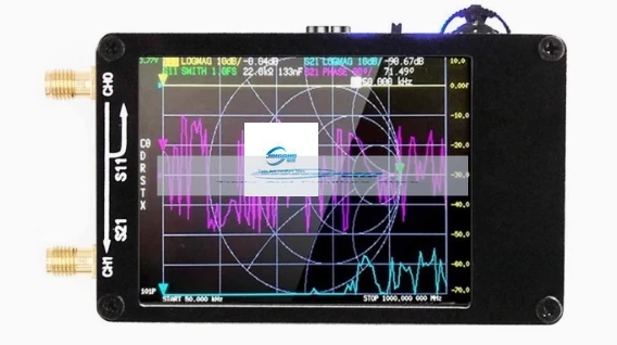 Antenna Vector Network Antenna Analyzer MF HF VHF UHF with SD Card Slot