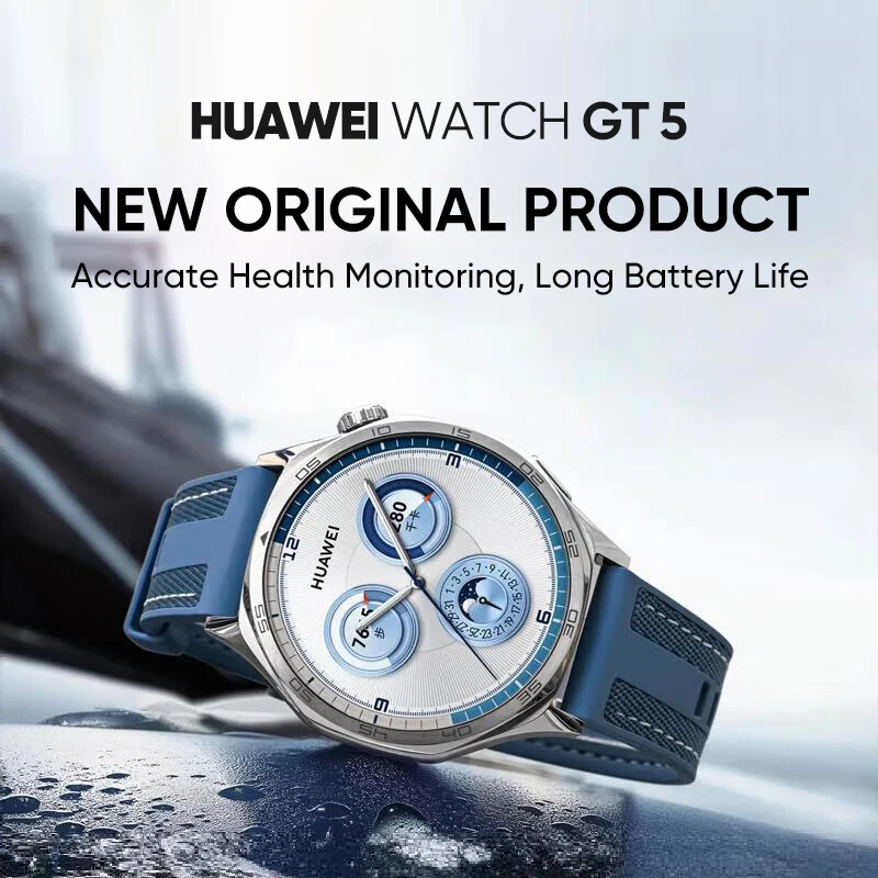 huawei watch gt5 smartwatch 46mm/41mm Global Version 2024 new for men women official original watchs 1.43