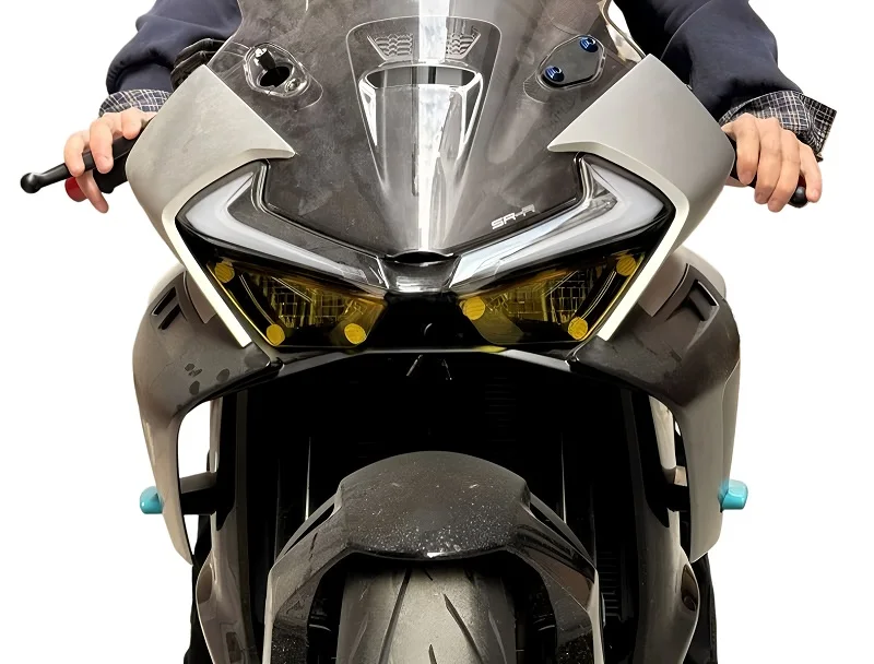Motorcycle Accessories Front Headlight Guard Head Light Lens Cover Protector Fit For 500SR-R 750SR-R 675SR 675SR-R 2026