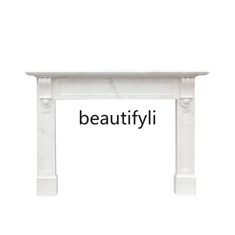 

G Marble fireplace stone fireplace French neoclassical decorative stone customization