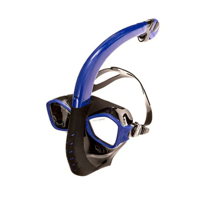 อุปกรณ์ดําน้ําลึกว่ายน้ําดําน้ําตื้นท่อหายใจดําน้ําหน้ากากแบบเต็มหน้า