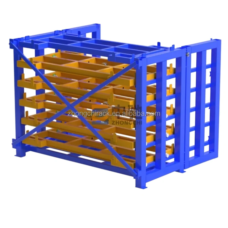 Drawer-type Steel Storage Rack With Vertical Design And Layered Storage For Laser Cutting Workshop Durable