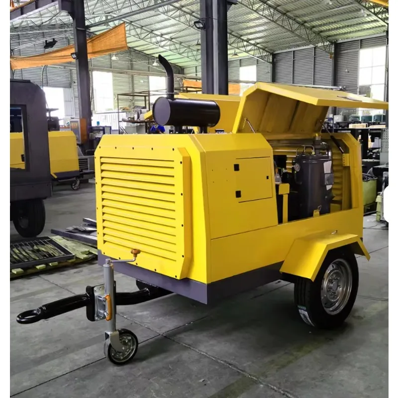 Diesel Engine Driven air Compressor Portable for Hot Sale