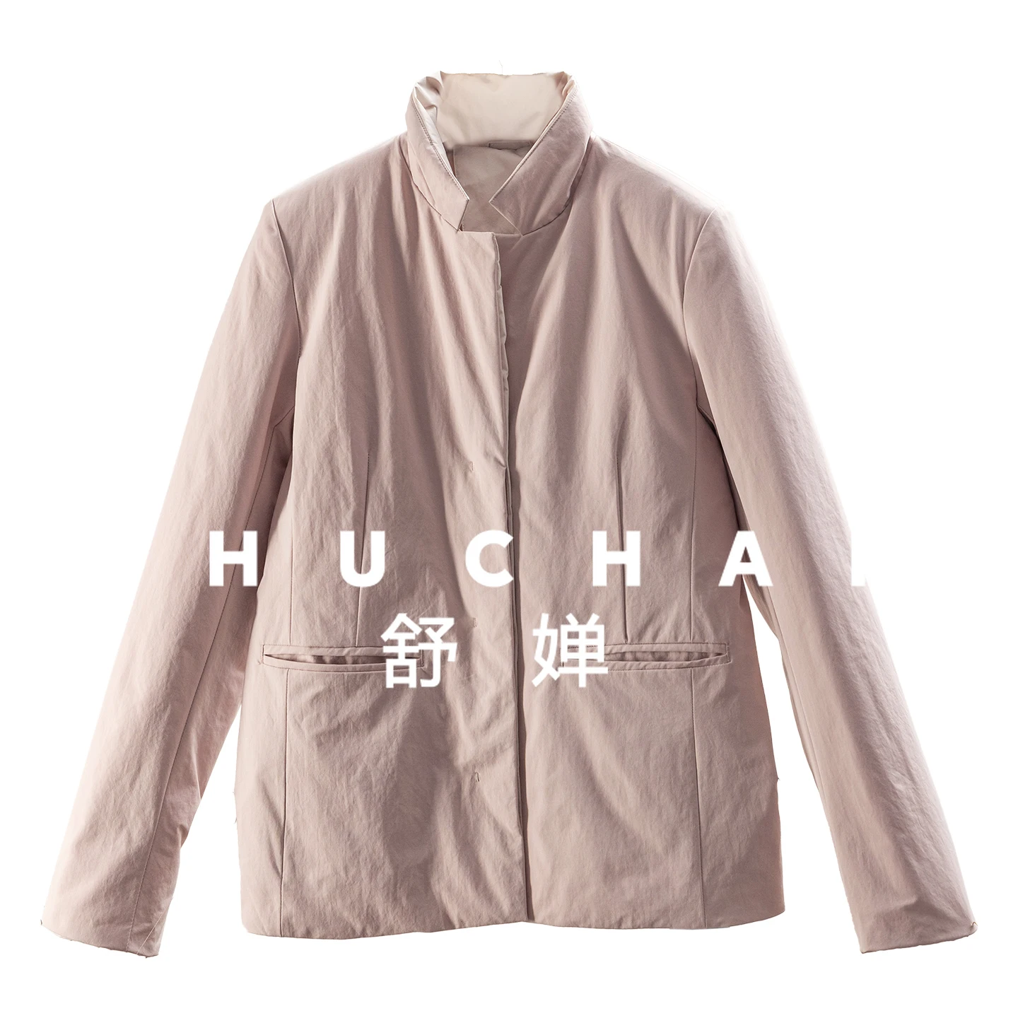 

90 fleece vertical collar waist suit down jacket women 98B8 casacos de inverno feminino 2025 winter