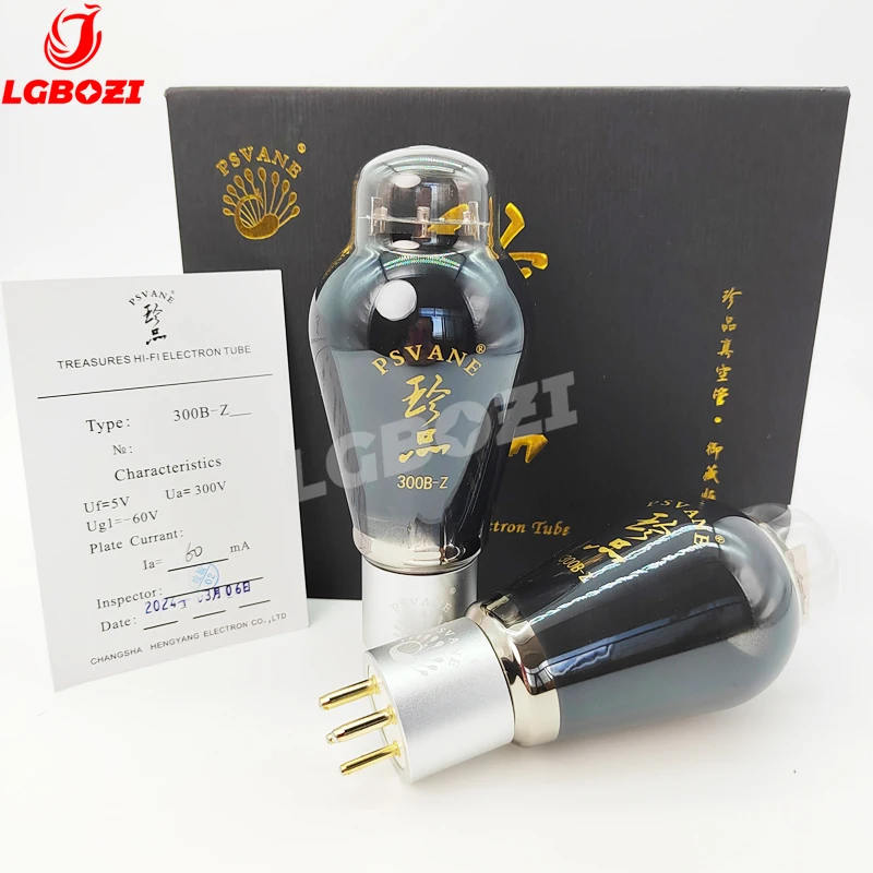 PSVANE TUBE 300B-Z 300BZ Vacuum Tube Upgrade 300B Electronic Tube DIY Amplifier Kit Hifi Audio Valves Parameter Match