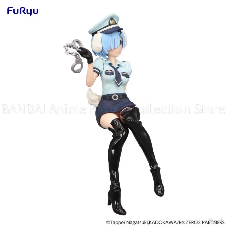 In Stock Original FuRyu Noodle Stopper Re: ZERO - Starting Life in Another World - 2nd Season Remu/Ramu Dog-Eared Officer Model