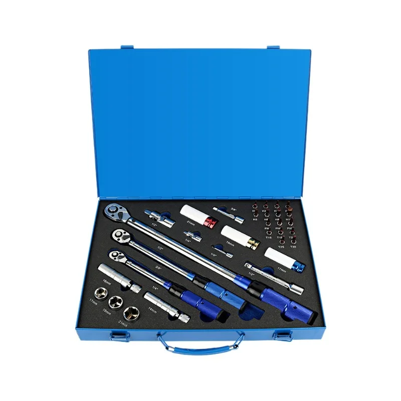 repair tire preset torque high precision adjustable wrench socket spark plug torque ratchet wrench set