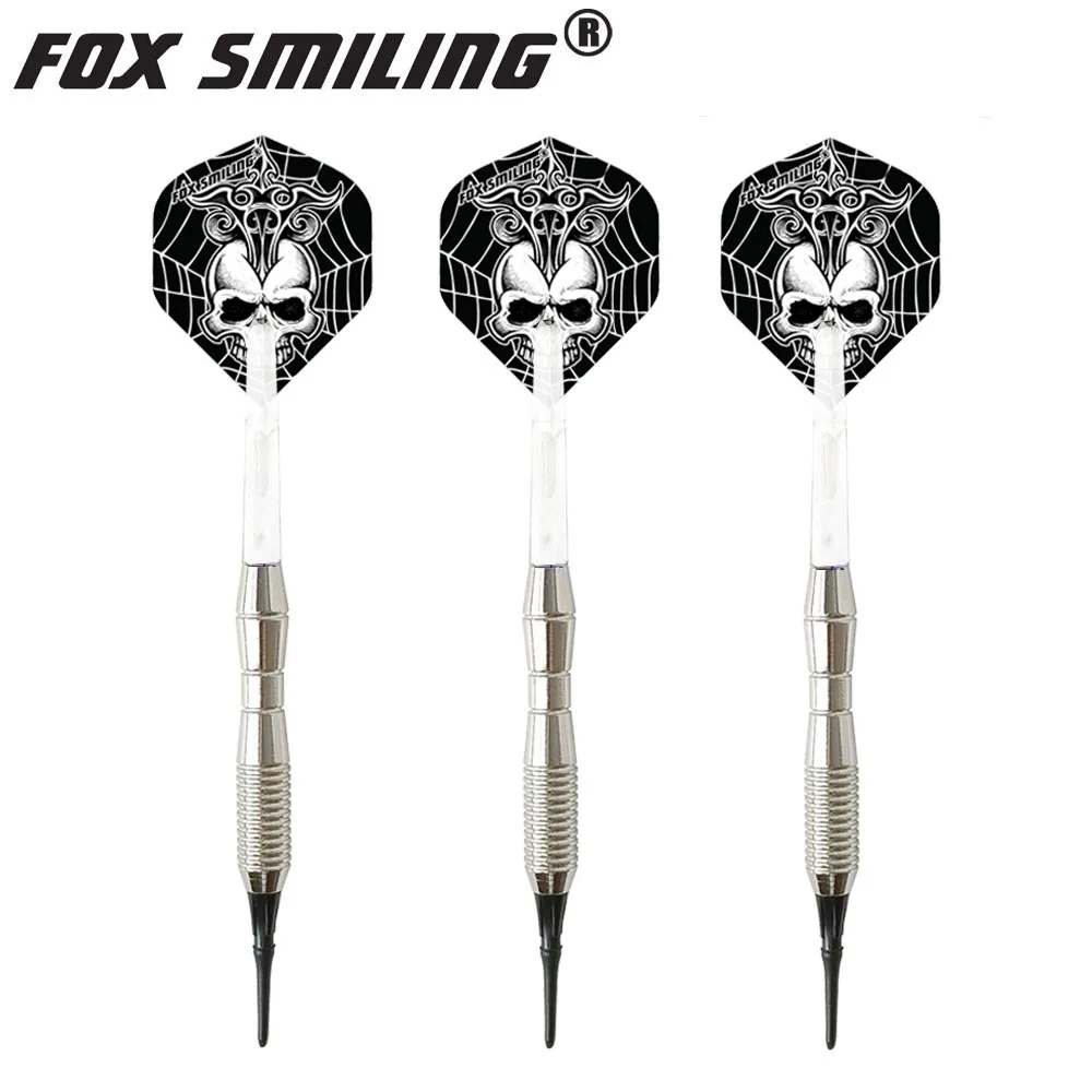Дротики Fox Smile, с мягким электронным наконечником, 17 г, 146 мм, 3 шт.