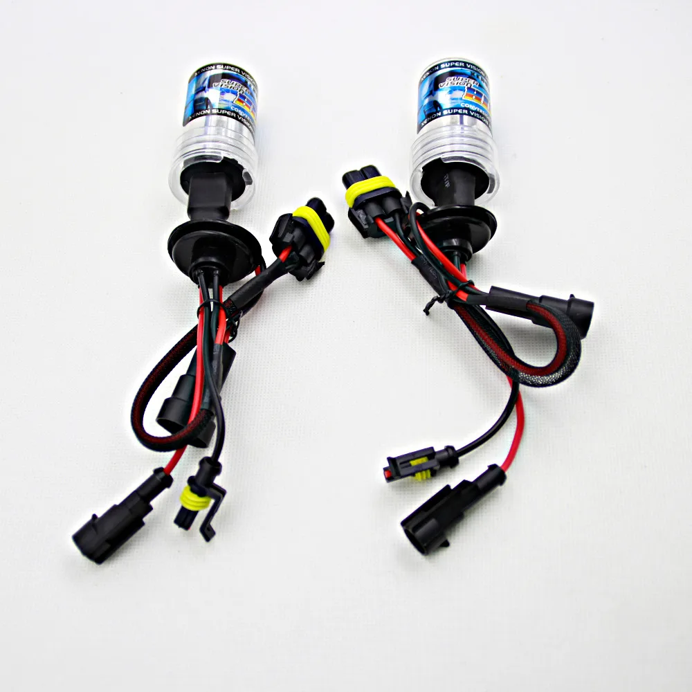 2Pcs 20000LM HID Xenon Lights Bulbs 35W H7 H1 H3 H4 H11 HID Xenon Car Headlight 9005 HB3 9006 HB4 DC 12V 24V Auto Headlamps