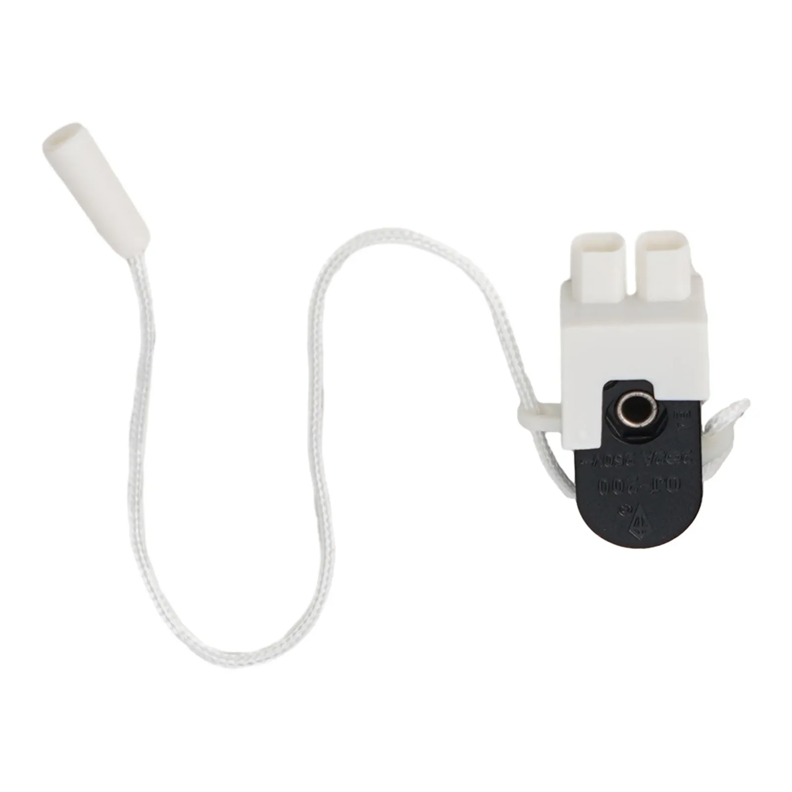 Practical High Quality Pull Switch Cord-operated Switch For Pull Switch Lamp Switch Repair Replacement White&Black