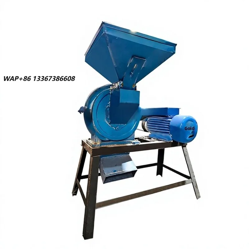 Feed Processing Maize Crushing Machine with Core Engine | Multifunctional High Capacity for Poultry & Livestock Farms
