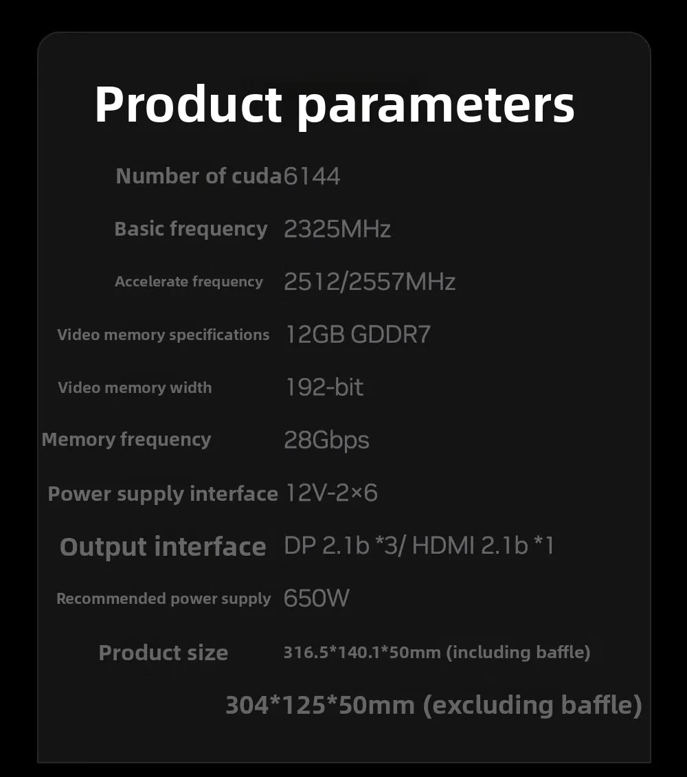 GPU grafico per computer RTX 5070 OC 12GB GDDR7 DLSS 4 Clip AI