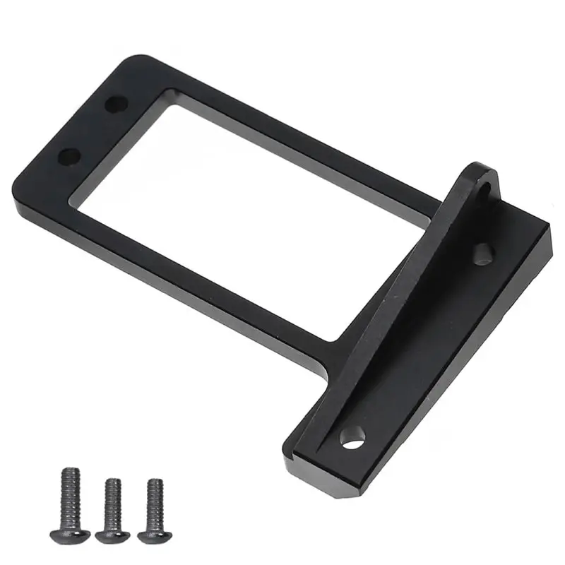 

A63T-For 1/10 RC Crawler Car Metal LCG Front Axle BAT Servo Mount For VP Capra F9 Low Center Of Gravity Chassis Black