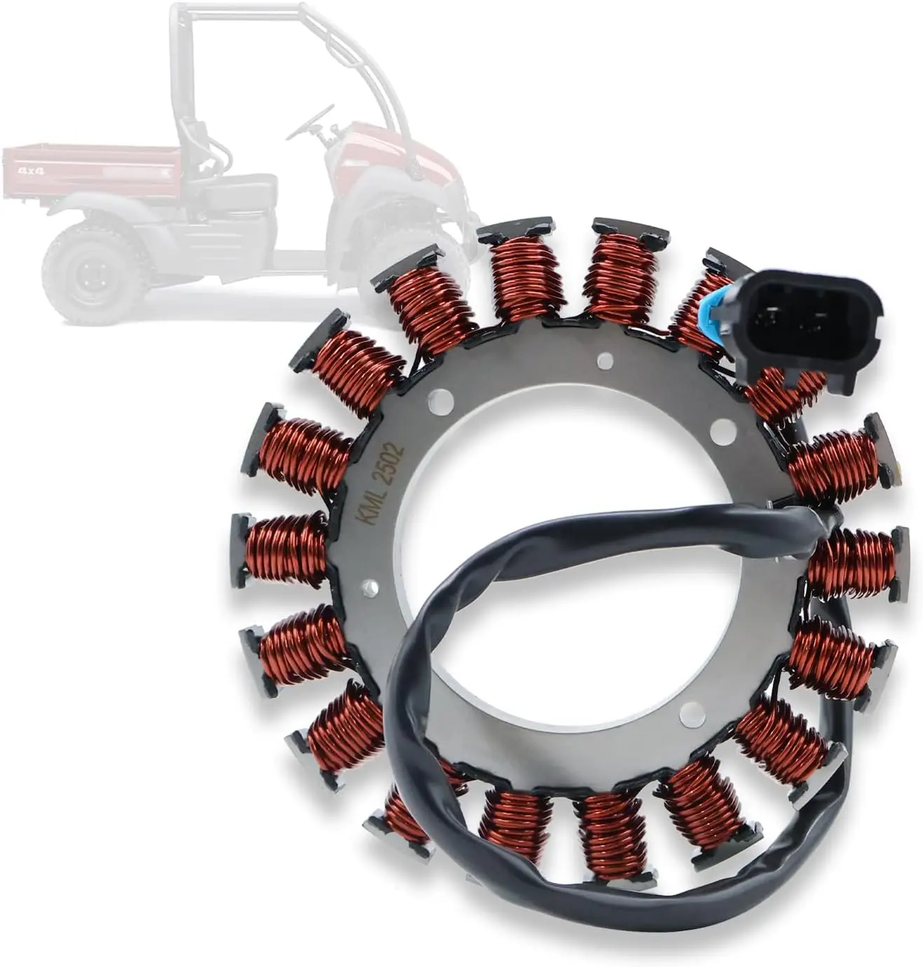 59031-2132 Stator Magneto Coil Compatible with Kawasaki Mule 600/610 KAF400 4X4/SE/XC Repl. #59031-7016