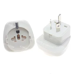 EU US TO AU Electric Plug power Socket Adapter Australia China Travel Adaptor socket AC Power Charger Converter 10A 250V*