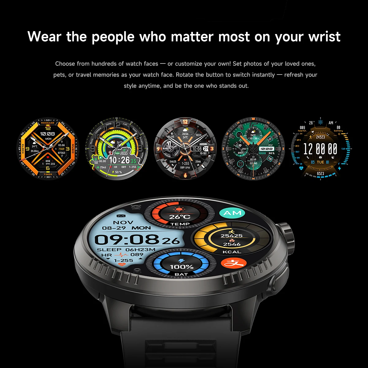 2025 T-REX3 بطارية كبيرة دائم الكبار ساعة ذكية لتحديد المواقع مصباح يدوي قوي 10ATM مقاوم للماء بلوتوث دعوة الرياضة Smartwatch الرجال