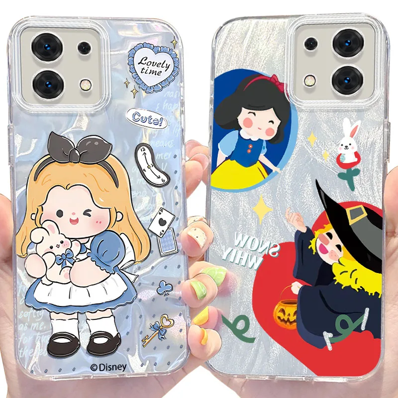 Disney Princess Shine Camlet Case for Xiaomi Redmi Note 13 12 Pro Plus 12S 11S 5G 11 10 9 4G 13C 12C 10C 9C A3 A2 A1 Hard Cover