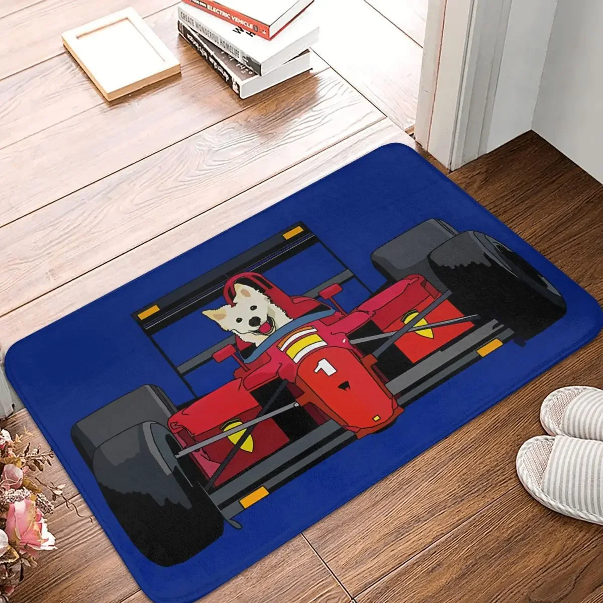 Sport Non-Slip Carpet Motor Racing Dog Doormat Bedroom Bath Mat Entrance Door Home Rug