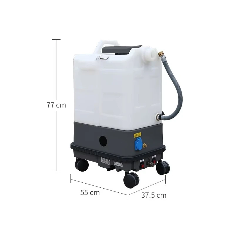 3-in-1 Commercial Carpet Extractor, Spray Suction Integrated Cleaner for Hotel Sofa Curtain Fabric