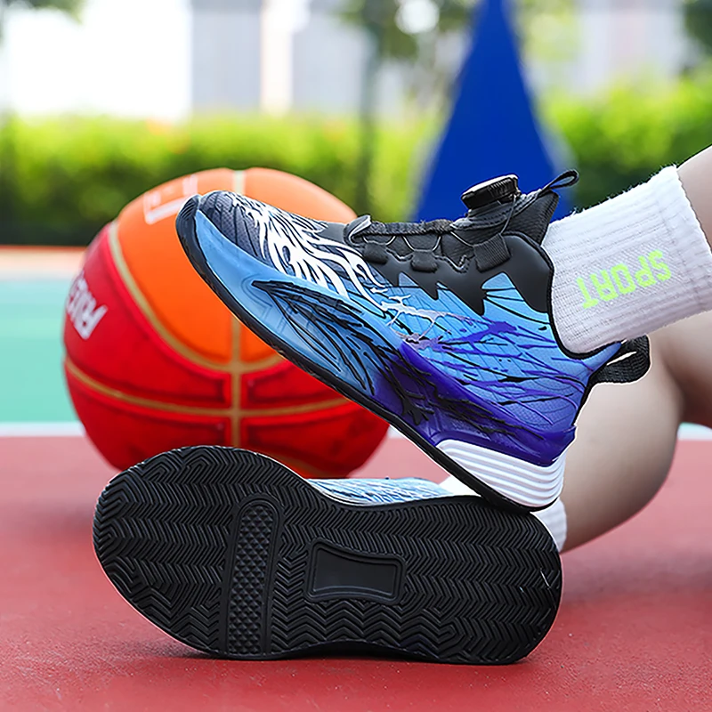 

Children's Sports Shoes, Cushioning, Lightweight, Basketball, Running, Comfortable, Wear-Resistant, Sneakers for Kids, Fashion