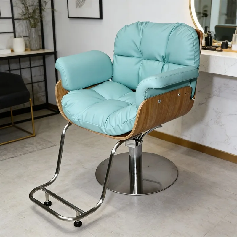 Internet celebrity hair salon chair hair cutting chair salon salon  simple chair comfortable