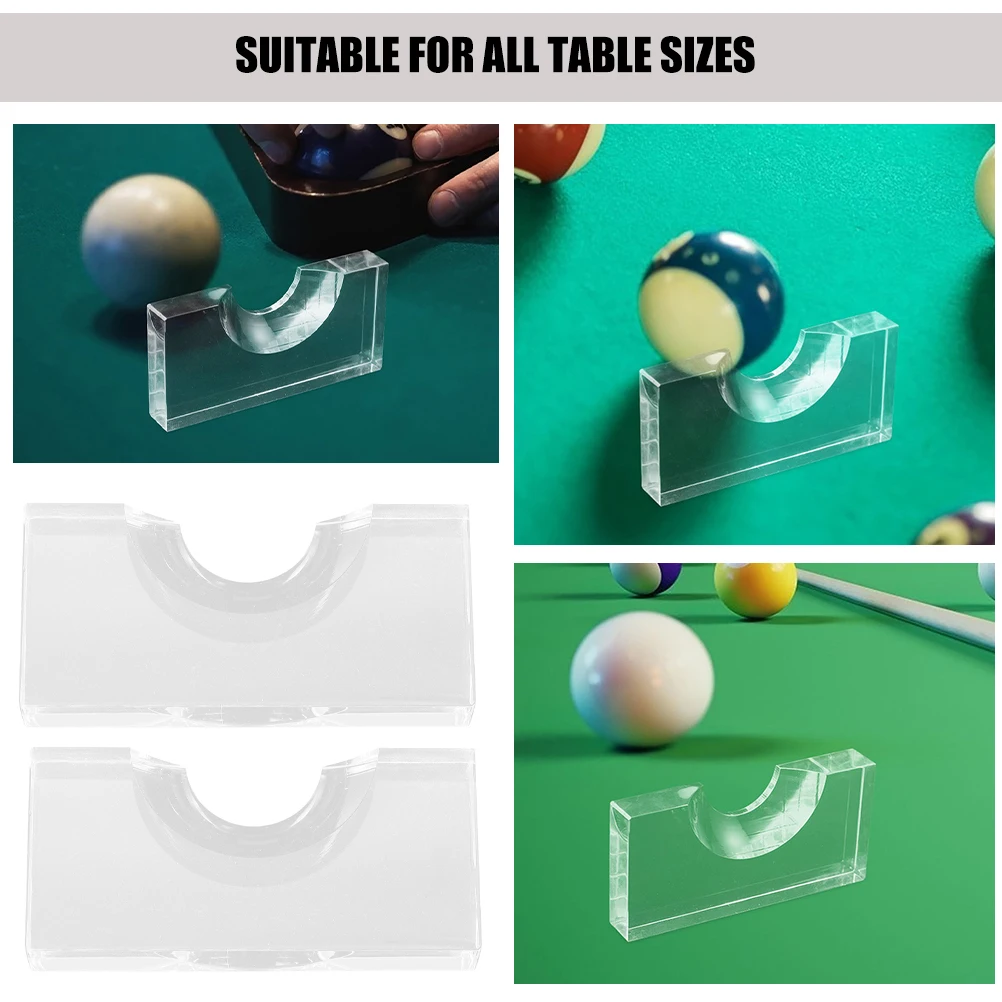 

2Pcs Snooker Billiard Billiard Accessory Accessories Ball Holder Easy Clean Compact Suitable All Tables Improve Game