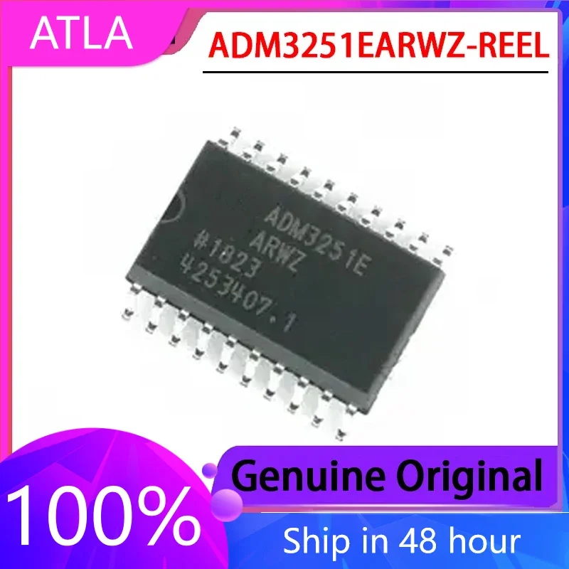 

1PCS Original ADM3251EARWZ ADM3251EARWZ-REEL SOIC-20 RS-232 Line Driver Receiver Chip