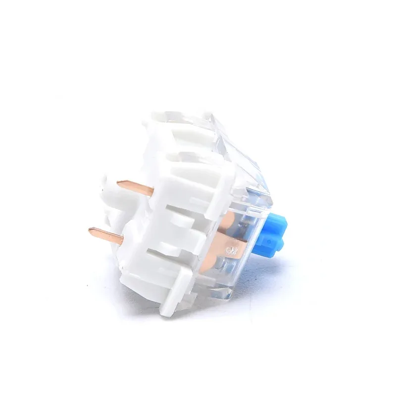 10 قطع من مفتاح لوحة المفاتيح الميكانيكية Cherry MX الأصلية، عمود مفتاح RGB الأزرق