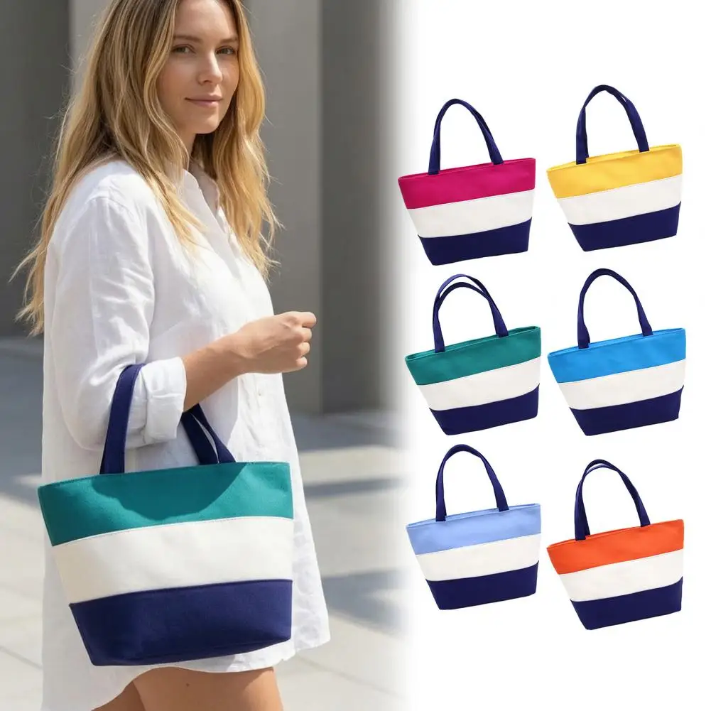 Reusable Shopping Bag Large Capacity Lunch Bag for Lunch Box Outdoor Shopping Bag for Women Adult Picnic Working
