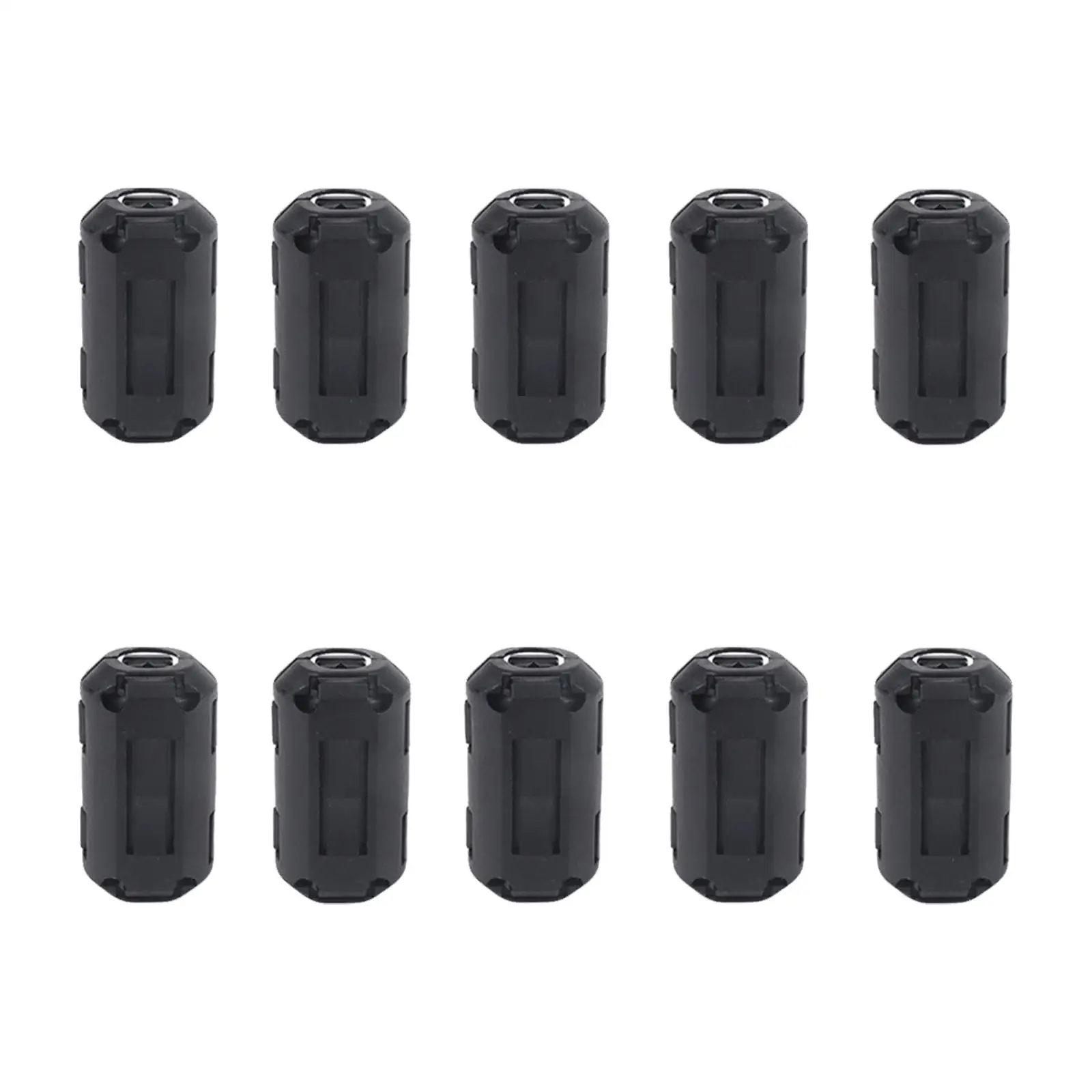 10x Clip On ferrite Rings Core 5mm Diameter Anti Interference Accessories