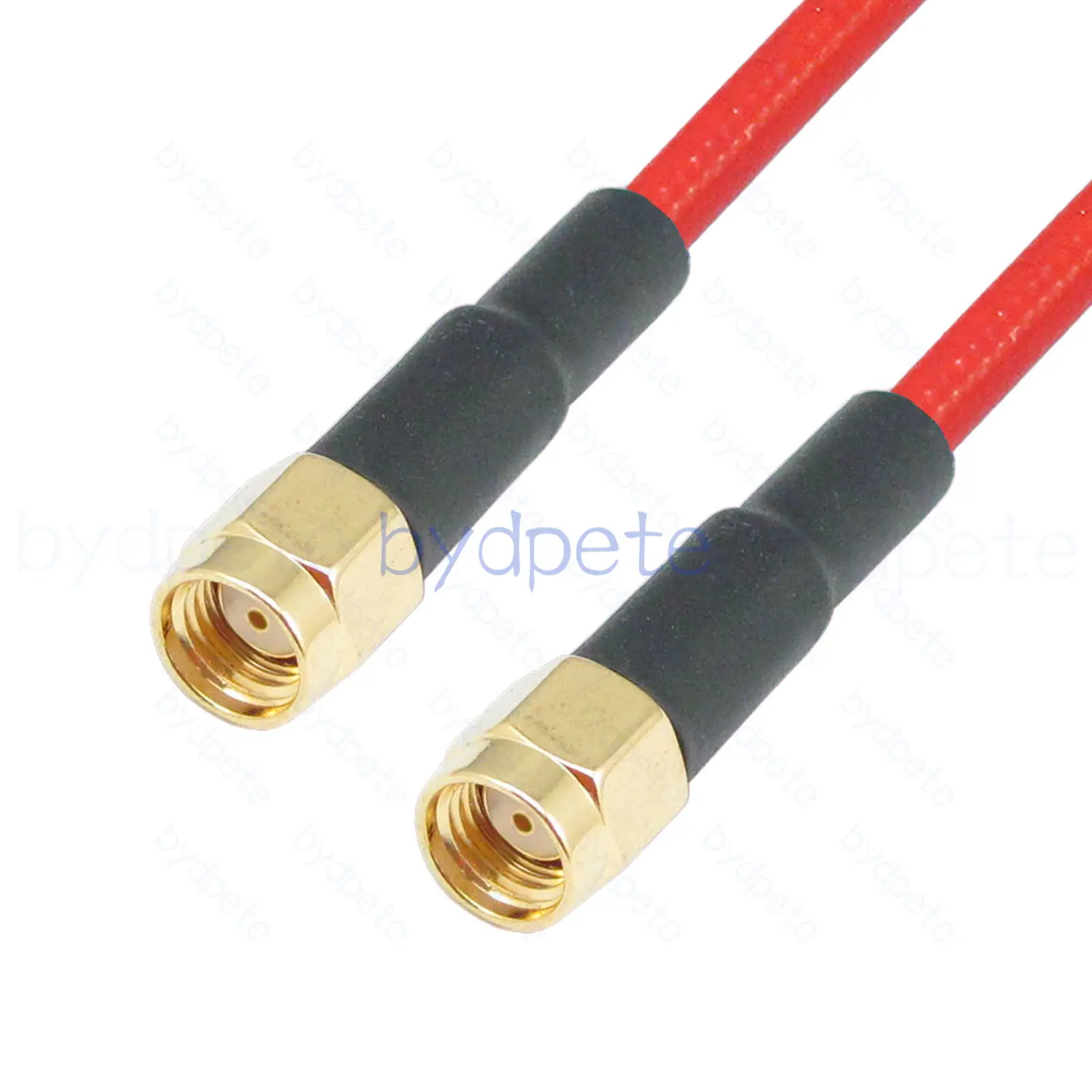 

RG402Red Semi Flexible RP-SMA Male to RP-SMA RF Coax LOW LOSS Female Pin Cable Coaxial Cable RF 50ohms High Quality Tangerrf