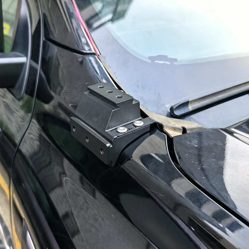 تعديل السيارات هود قاعدة إضاءة مساعدة A-عمود سيارة ضوء جبل هود دعامات إضاءة لفورد رينجر bracket for car led foglights offroad accessories 4x4 4x4 offroad قاعدة لمبة سيارة طقم دعامة المصباح الامامي اكسنت قواعد كشافات