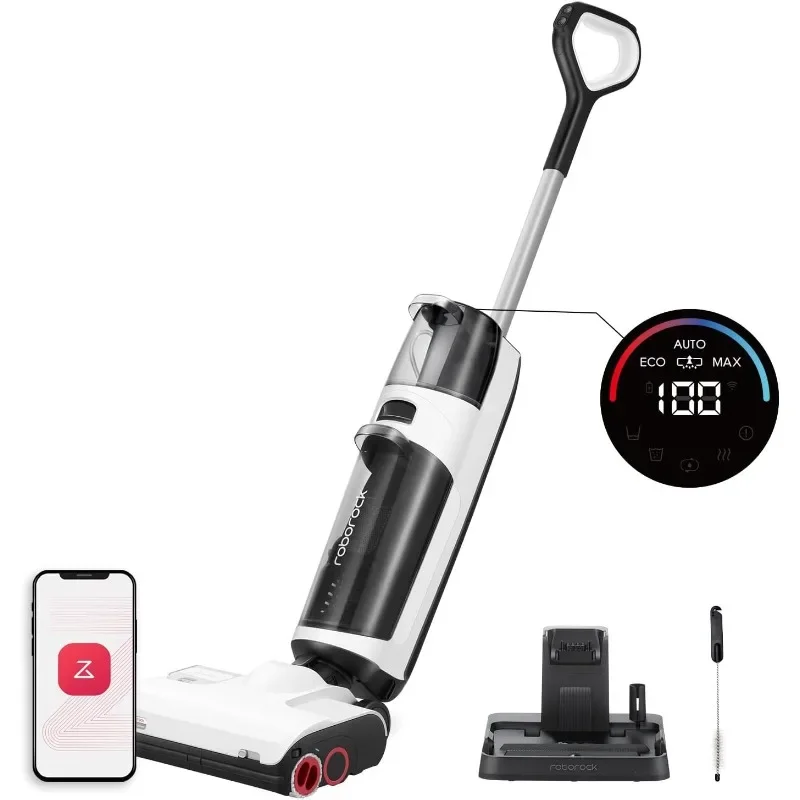 roborock Dyad Pro Wet Dry Vacuum Cleaner with Double Rollers, Cordless Vacuum Mop All in One, Self-Cleaning & Drying System