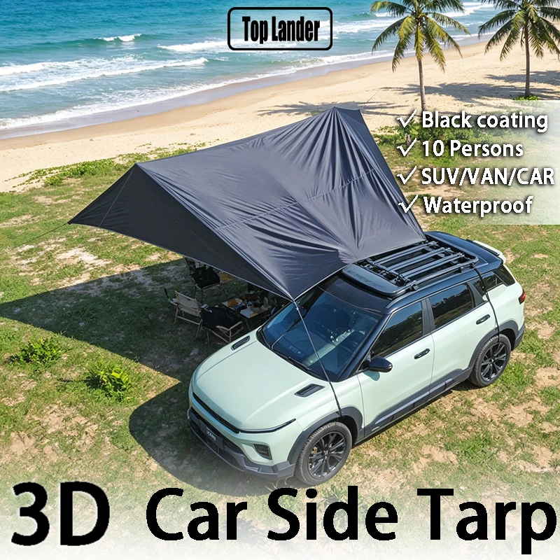 Outdoor Furniture Frontgate - Tenda Laterale 3D per Auto, Telo