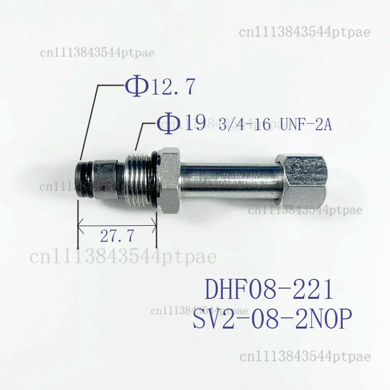 One dhf08-221 normally open cartridge solenoid valve