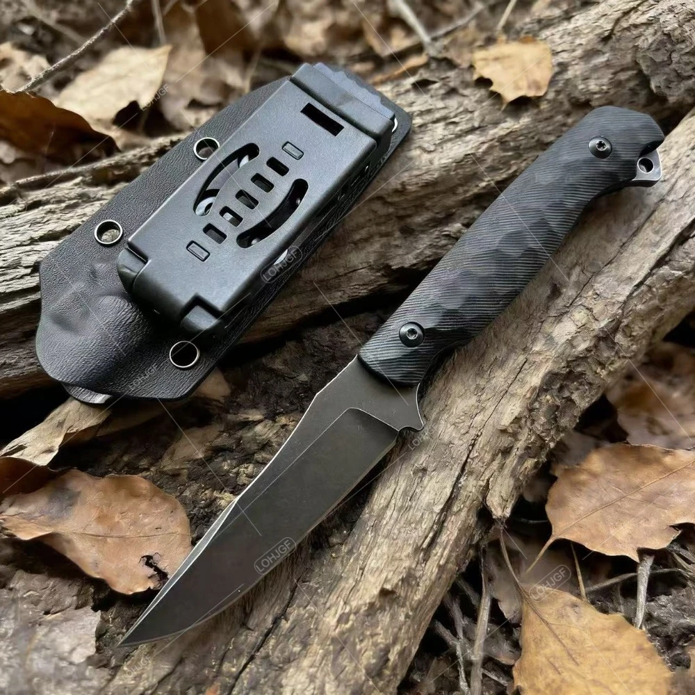 Camping Cooking Knife With Sheath - Cuchillo Recto de Cocina para Acampar